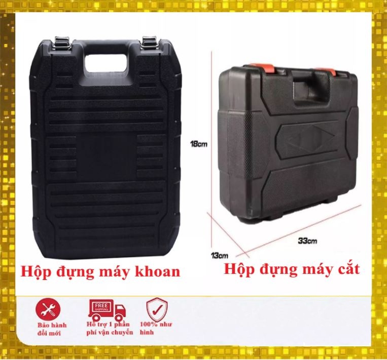 Hộp đựng máy khoan đầu cặp và hộp đựng máy cắt,máy mài