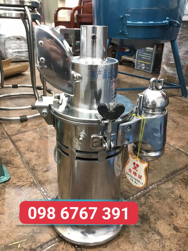 Máy nghiền tam thất dược liệu liên tục qua mặt sàng DF20