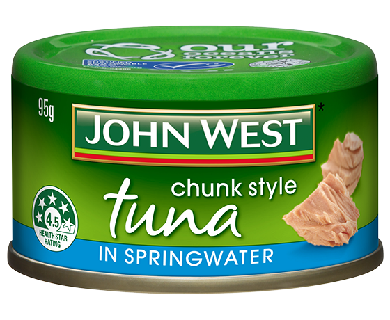 Cá ngừ đóng hộp John West ngâm nước khoáng Tuna in Springwater 95g