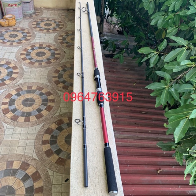 Cần Ruby nhấc tĩnh 3kg tải cá 15kg  chuyên câu tra ,câu sông - Cam kết bảo hành đổi trả trong 2 tuần đầu