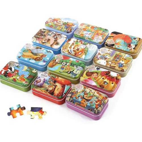 Ghép hình cho bé trai,bé gái- xếp hình siêu nhân, công chúa, khủng long, kitty, elsa,chữ cái, số, máy bay...( 100 miếng)