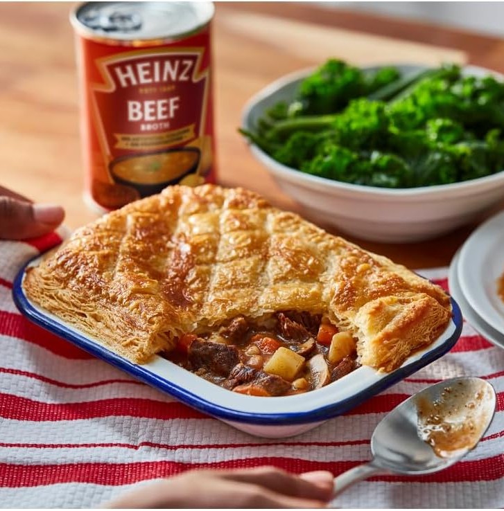 HEINZ [Lon BEEF 400g] SÚP BÒ HẦM ANH QUỐC Classic Beef Broth Soup