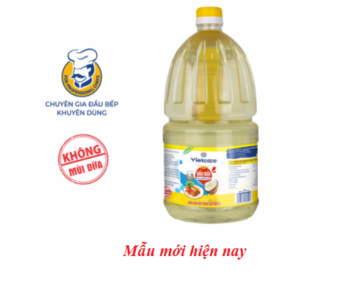Dầu Dừa Tinh Luyện Vietcoco 2L