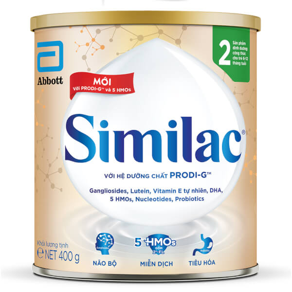 Sữa bột similac prodi-g 2 400g mới