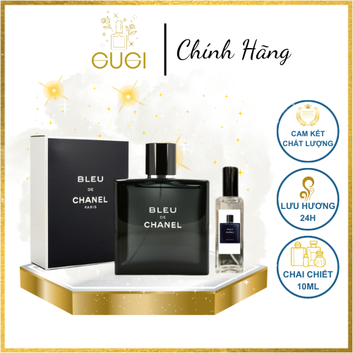 Nước hoa nam Bleu de chanel EDP 100ml - Dầu Thơm Bleu de chanel Hương thơm nam tính quyến rũ