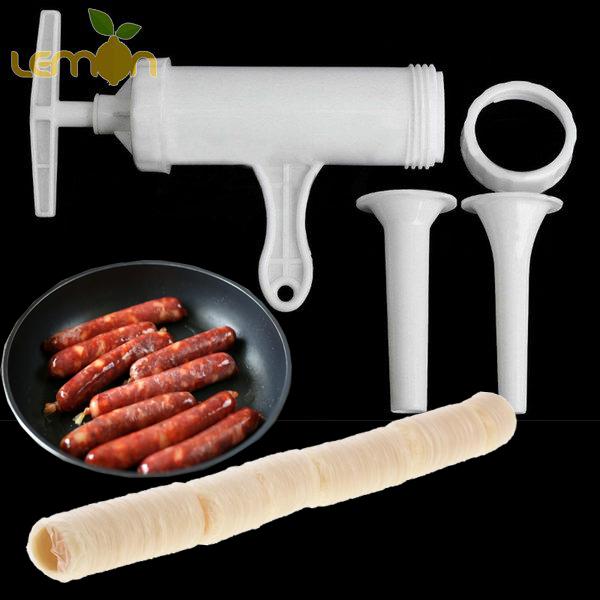 Combo 1 bộ dụng cụ nhồi xúc xích + 1 cuộn vỏ collagen loại 1 NDX Viscofan