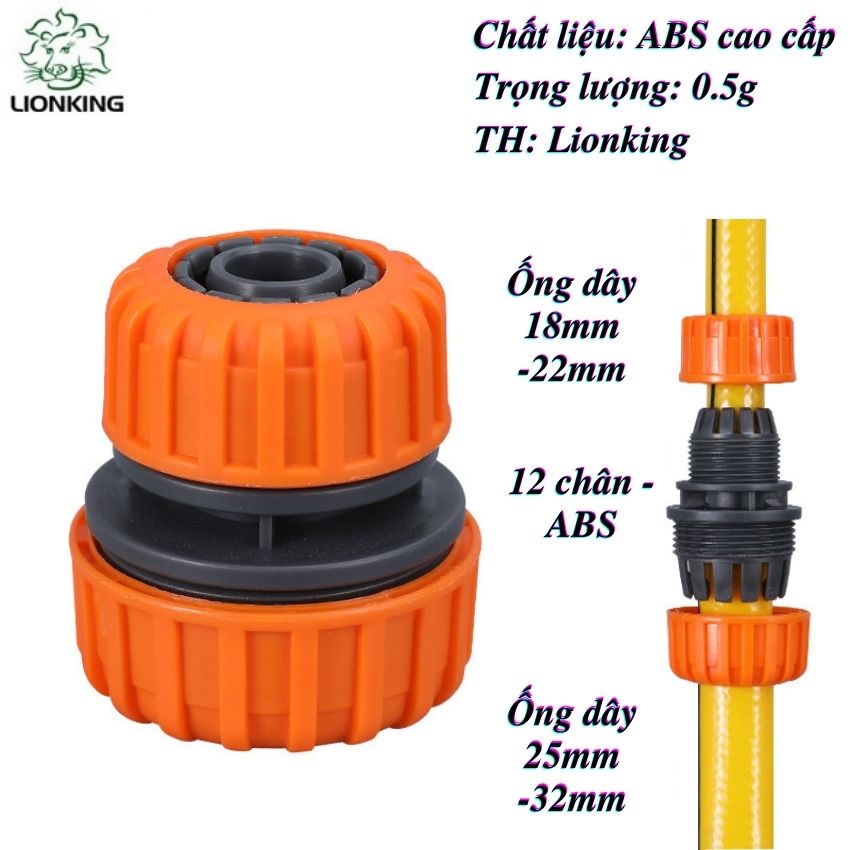 Khớp nối nhanh, cút nối chuyển đổi ống dây đường kính từ 27mm xuống 21mm, từ 21mm xuống 16mm