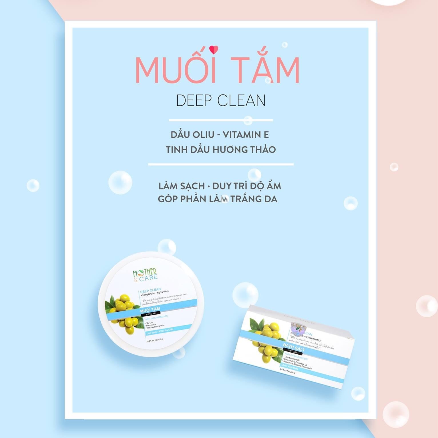 Muối tắm thảo dược Mother & Care