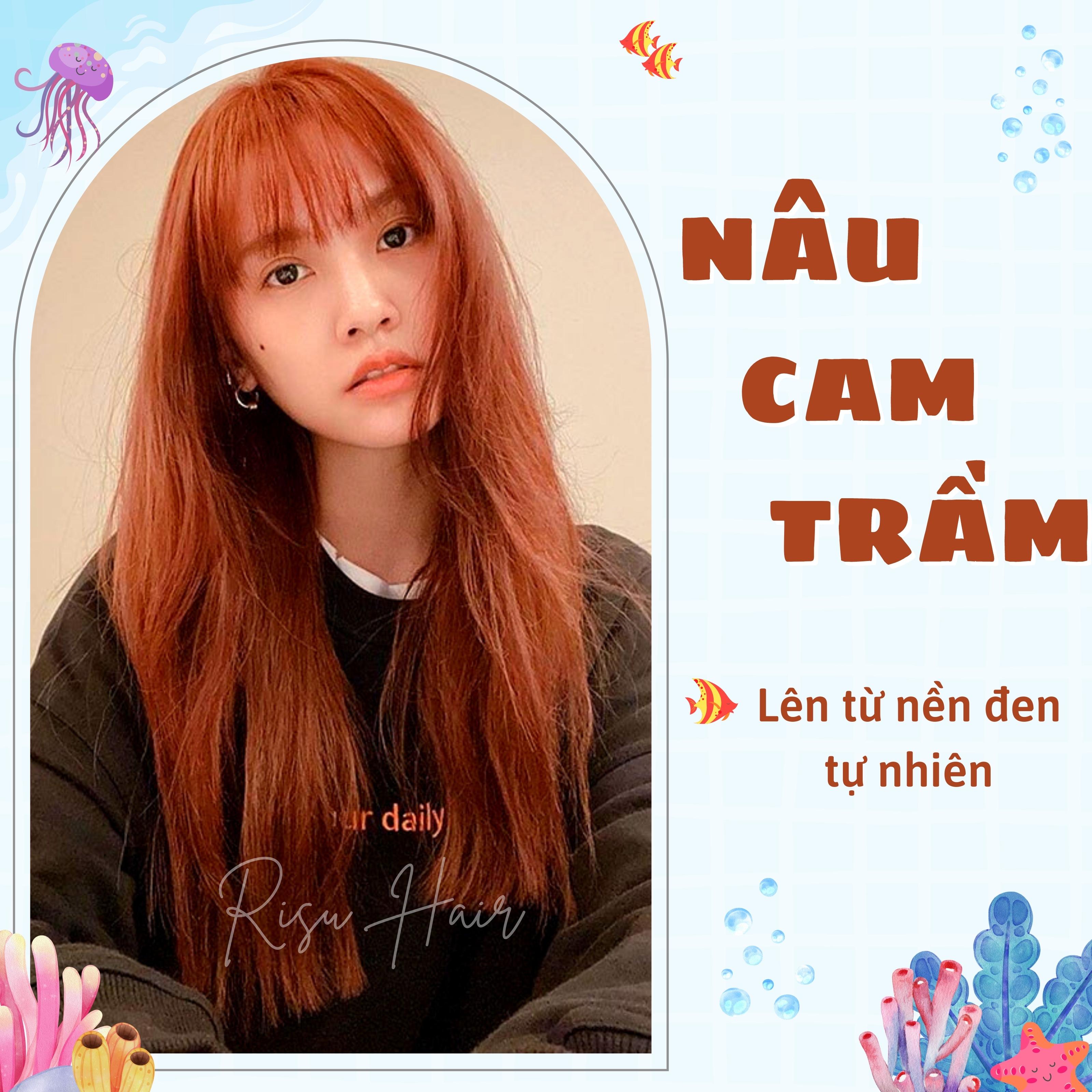 Thuốc nhuộm tóc CAM SAN HÔ  Shopee Việt Nam