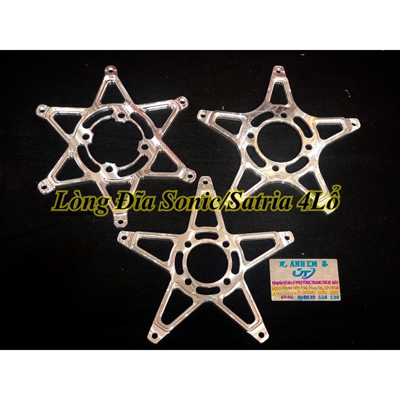 Lòng Đĩa 4 Lổ Cho Xe Sonic/Satria/Raider>>>>>