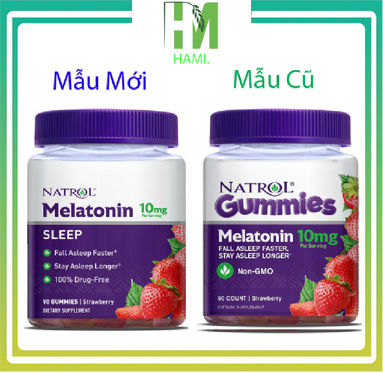 Kẹo dẻo Natrol Melatonin Gummies, hỗ trợ giấc ngủ, loại 10MG 90 viên - HÀNG CANH SALE
