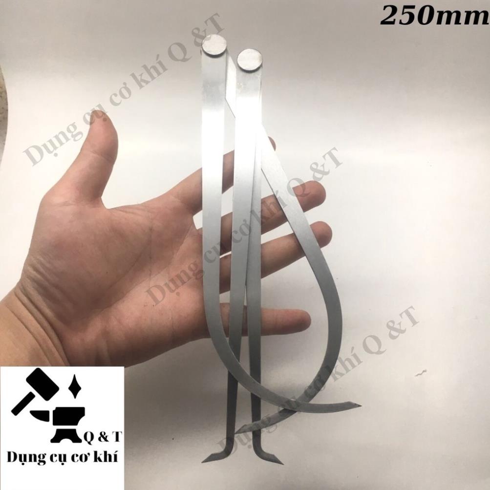 Compa cơ khí , Compa đong đo đường kính trong ngoài của vật liệu bộ 2 cây