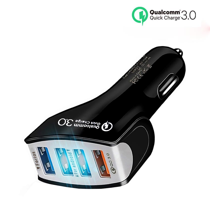 Tẩu sạc ô tô 4 cổng usb