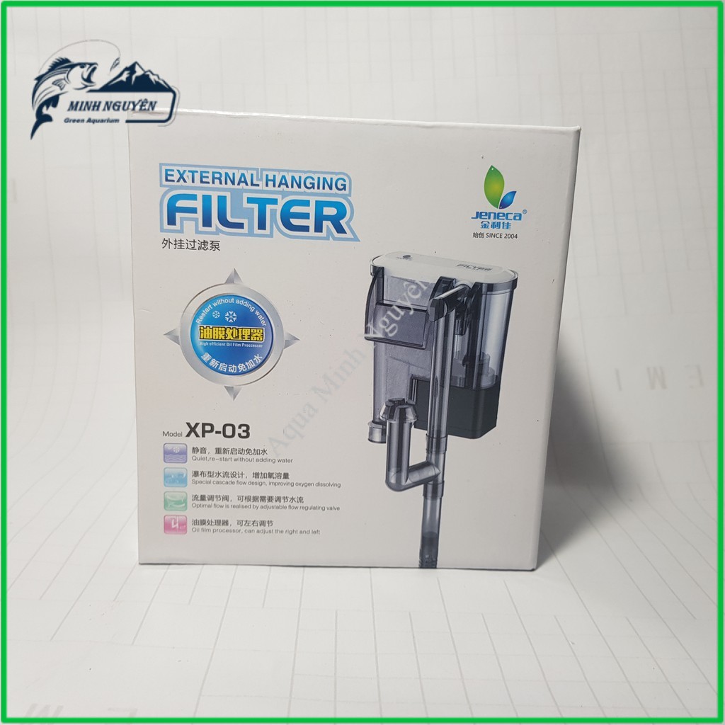 Lọc thác Jeneca XP-03 hồ cá cảnh | Lọc thác nhỏ cho bể cá cảnh hồ cá cảnh mini giá rẻ