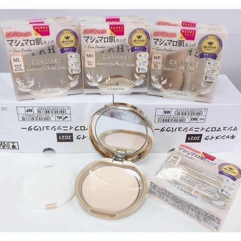 Phấn Phủ CANMAKE NHẬT BẢN (Mẫu Mới 2023)