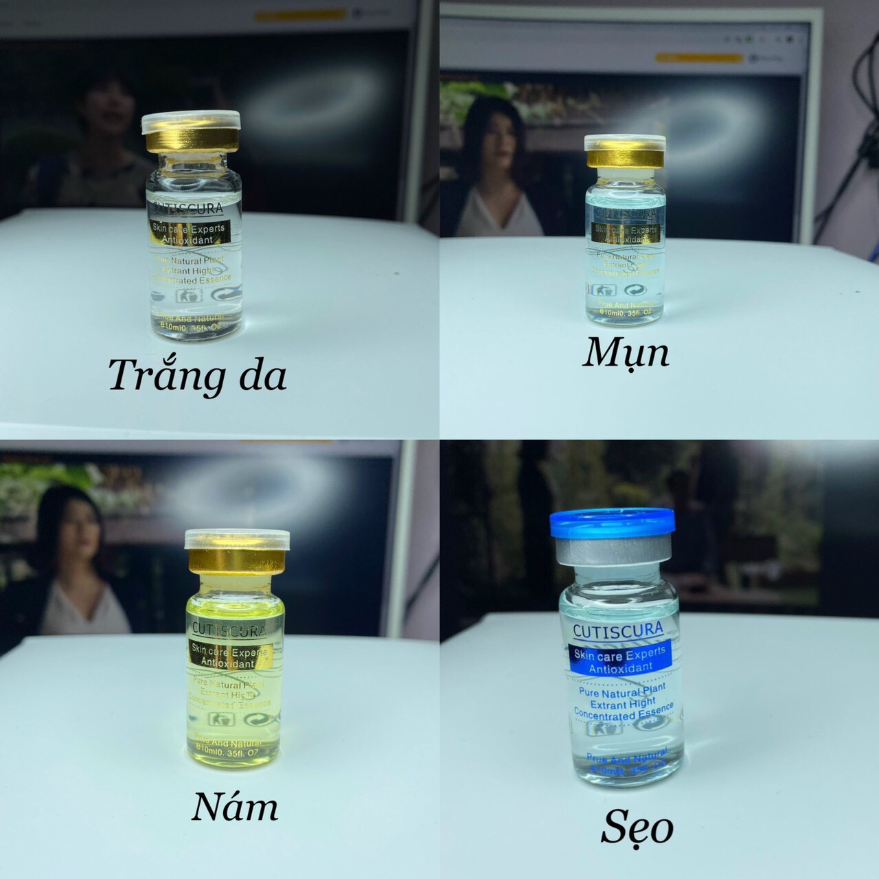 Tế Bào Gốc Cutiscura giảm Lão Hóa Da Nám và Tàn Nhang