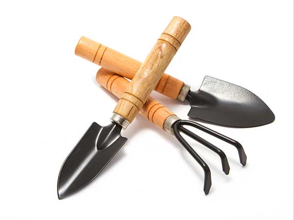 Dụng cụ làm vườn mini có 2 loại dùng đào sới đất trồng cây