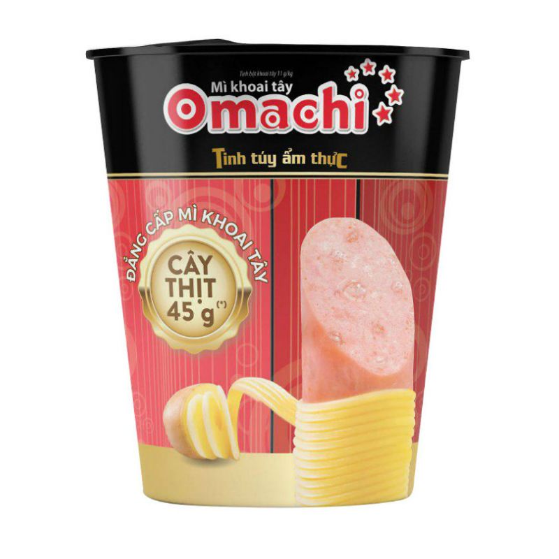 Mì Omachi xốt bò hầm thịt thật ly 113g sản phẩm tốt chất lượng cao cần thiết cho gia đình và an toàn sức khỏe cho người tiêu dùng