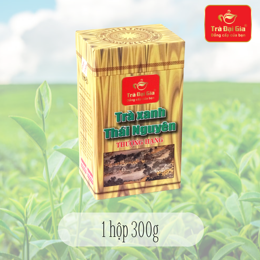 Trà xanh Thái Nguyên thượng hạng vân gỗ - Trà Đại Gia