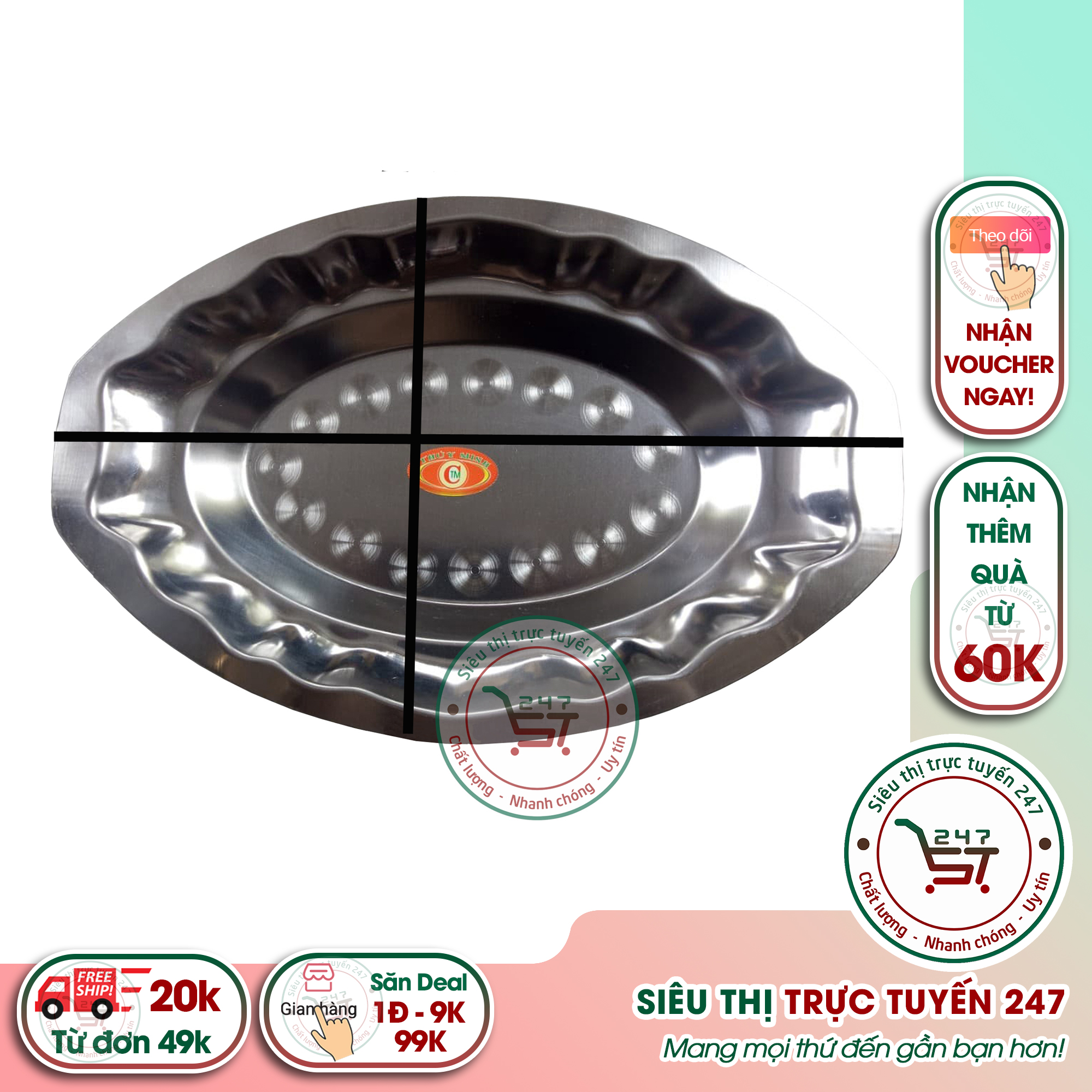 Dĩa hột xoài Thố xoài inox hấp cá làm bò né đồ xào tiện dụng