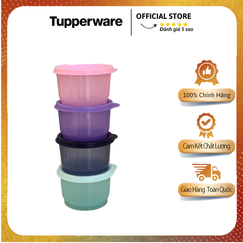 Hộp Tròn Mini 140ml Snackcup Tupperware - Tupperware Mall Chợ Lớn