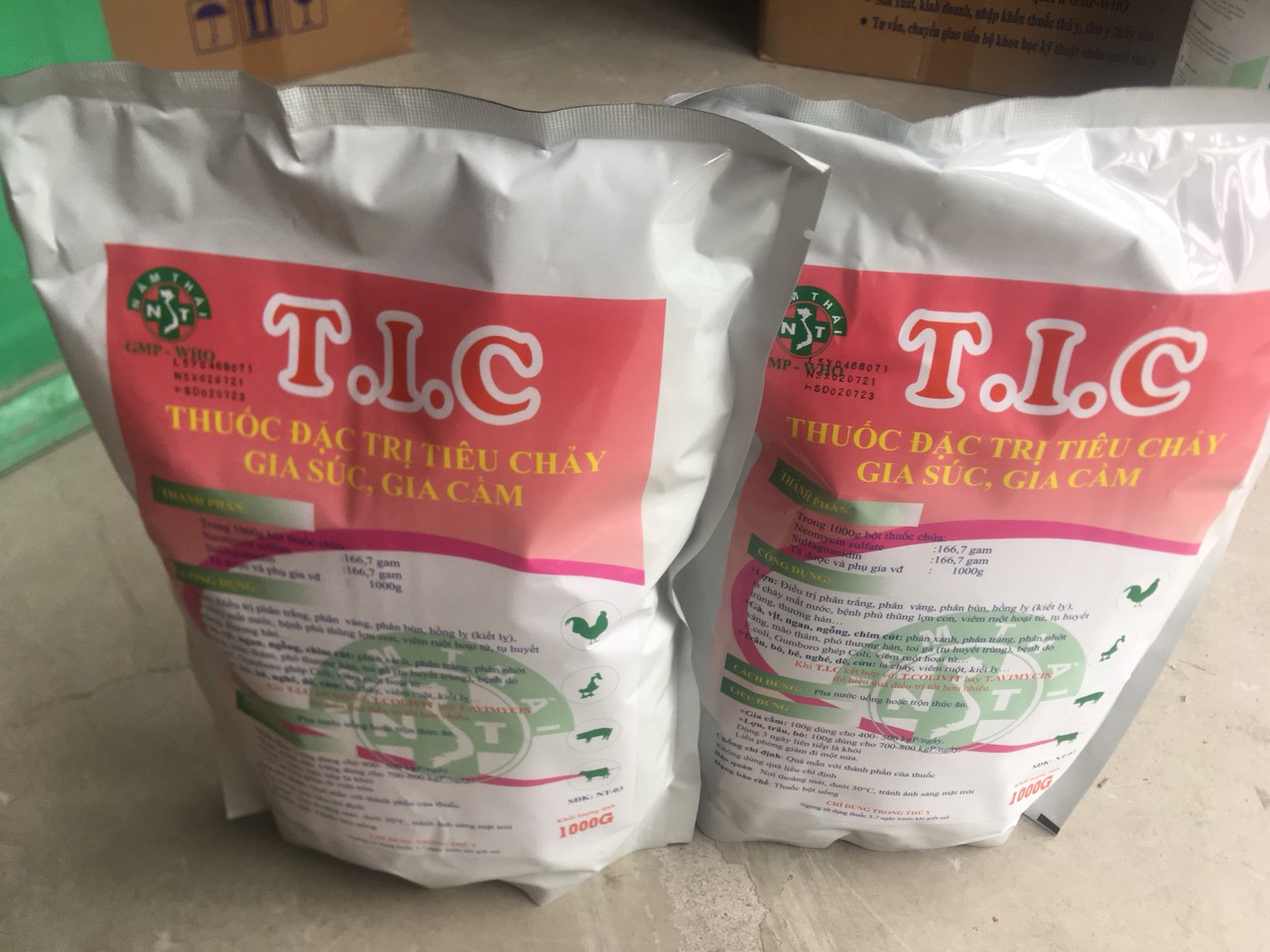 Ỉa chảy gia súc gia cầm t.i.c năm thái 1kg
