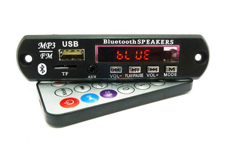 Mo đun giải mã wav+wma+mp3 bluetooth 12v dc