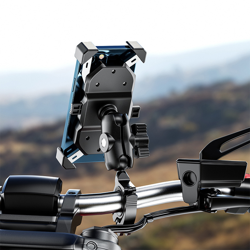 Giá Đỡ Xe Máy mm Phụ Kiện Định Vị Điện Thoại Di Động Ghi Đông Cố Định Camera Thể Thao Toàn Cảnh Khung Gương Chiếu Hậu