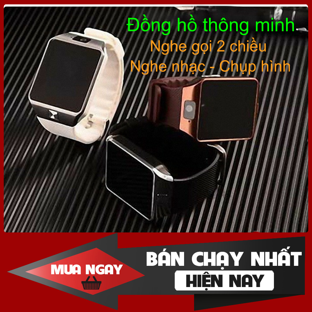 Đồng hồ thông minh cao cấp DZ6809 kiểu dáng sang trọng thời trang lịch lãm. Hỗ trợ lắp sim nghe gọi, gắn thẻ nhớ nghe nhạc, chụp hình độc lập. Kết nối bluetooth đồng bộ dữ liệu điện thoại. Bảo hành 12 tháng
