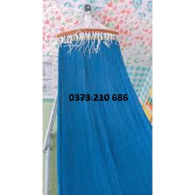 Võng Cán Gỗ 20 Lỗ Lưới Rộng siêu dầy dặn.