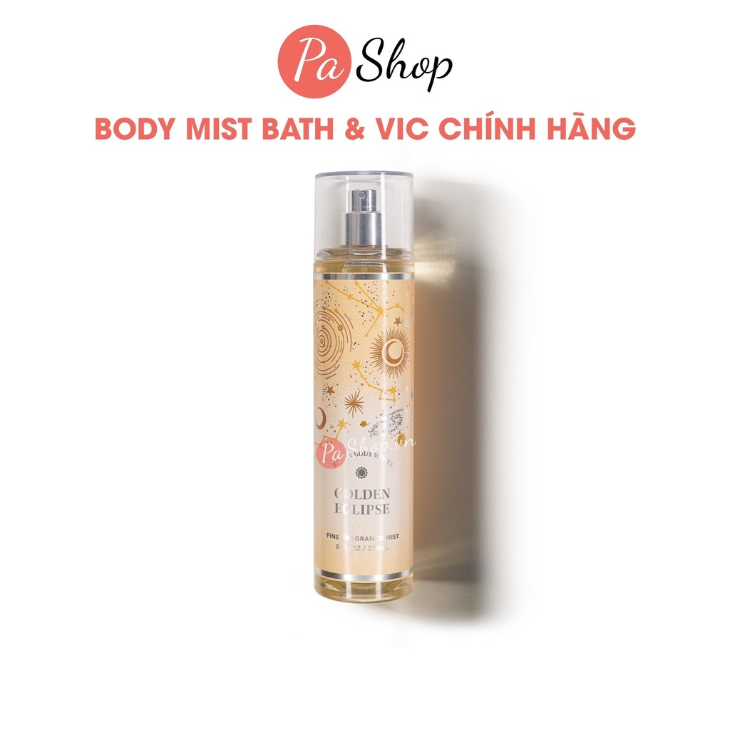 Body mist Golden Eclipse xịt thơm toàn thân