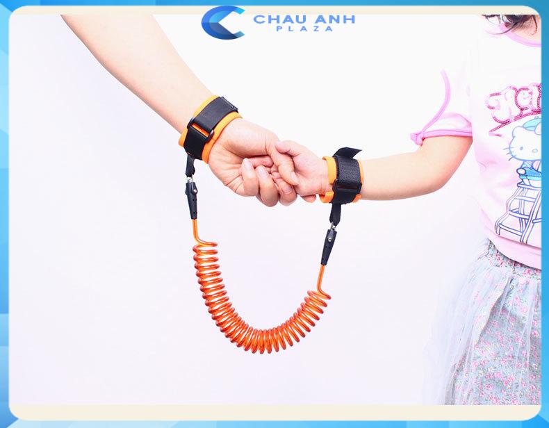 Dây dắt trẻ đi dạo, dây dắt trẻ an toàn chống lạc, dây an toàn 2,5m xoay 360 độ