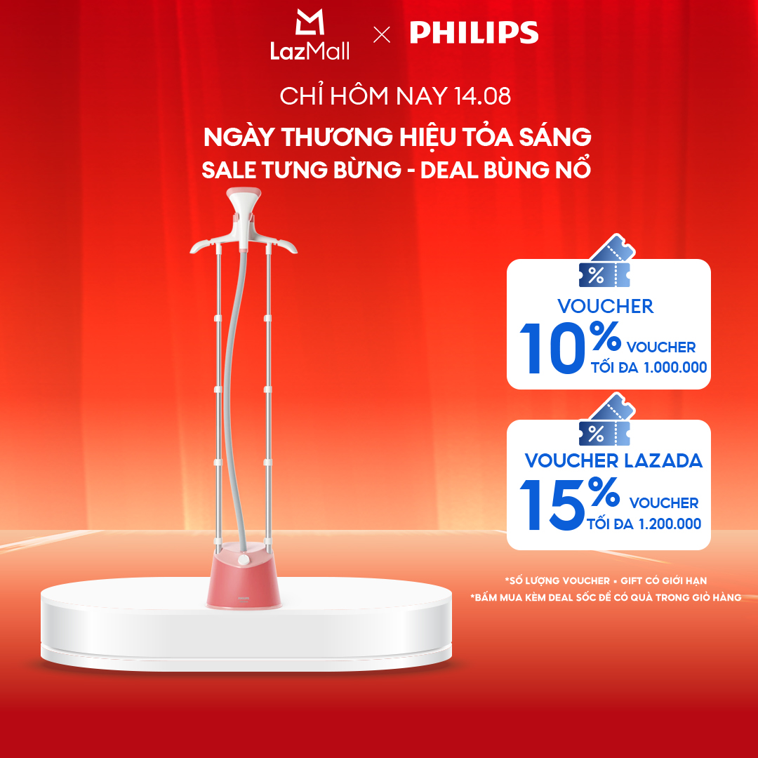 Bàn Ủi Đứng Hơi Nước Philips STE1020/40 - Hàng Phân Phối Chính Hãng