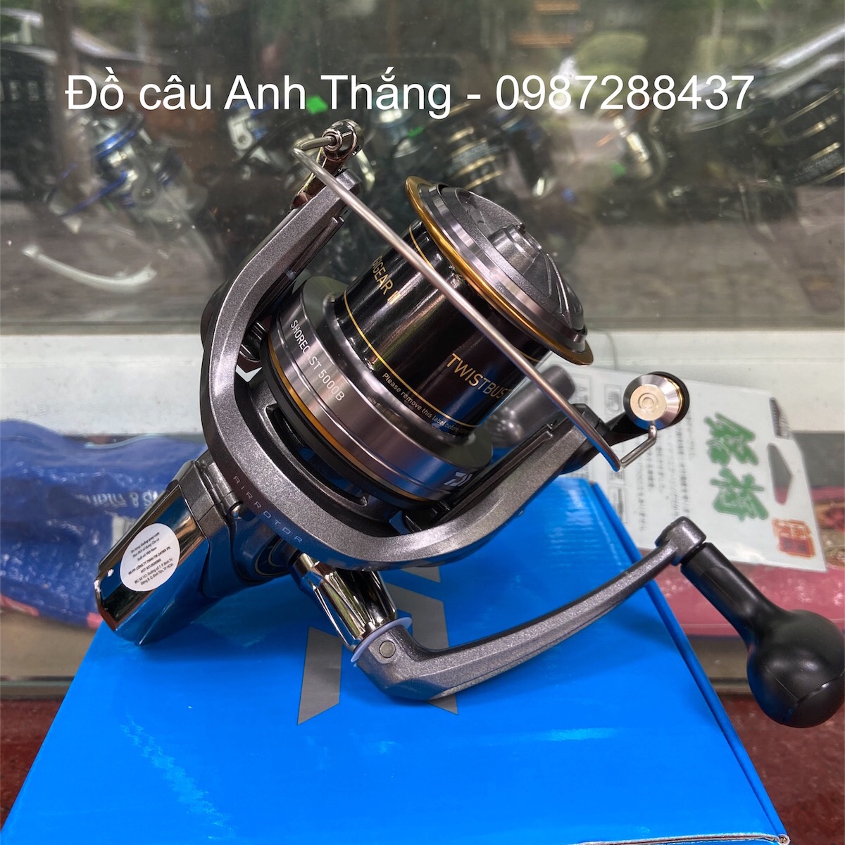 Máy câu cối nông câu lục, câu biển Daiwa Shorecast 5000B, 6000B