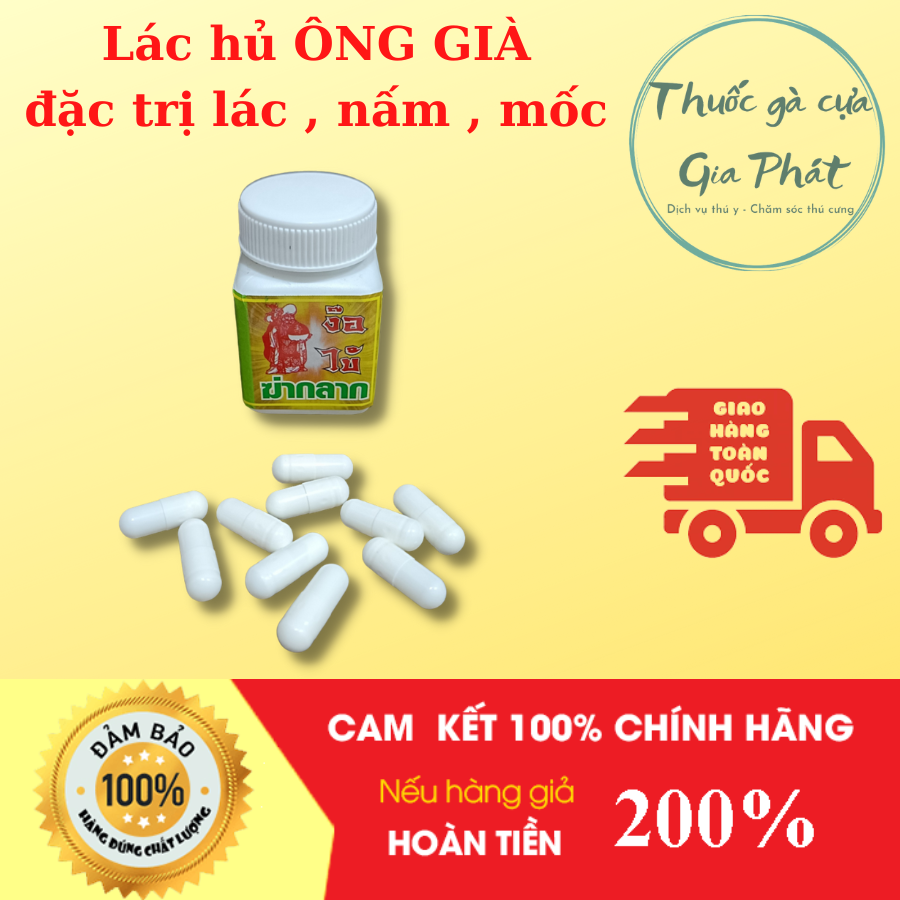 Thuốc gà đá đặc trị hiệu quả 1 lọ / 10 viên