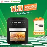 Nồi chiên không dầu điện tử Kangaroo KG6AF2A  - Dung tích 6 Lít - Công suất 1400W - Hàng chính hãng