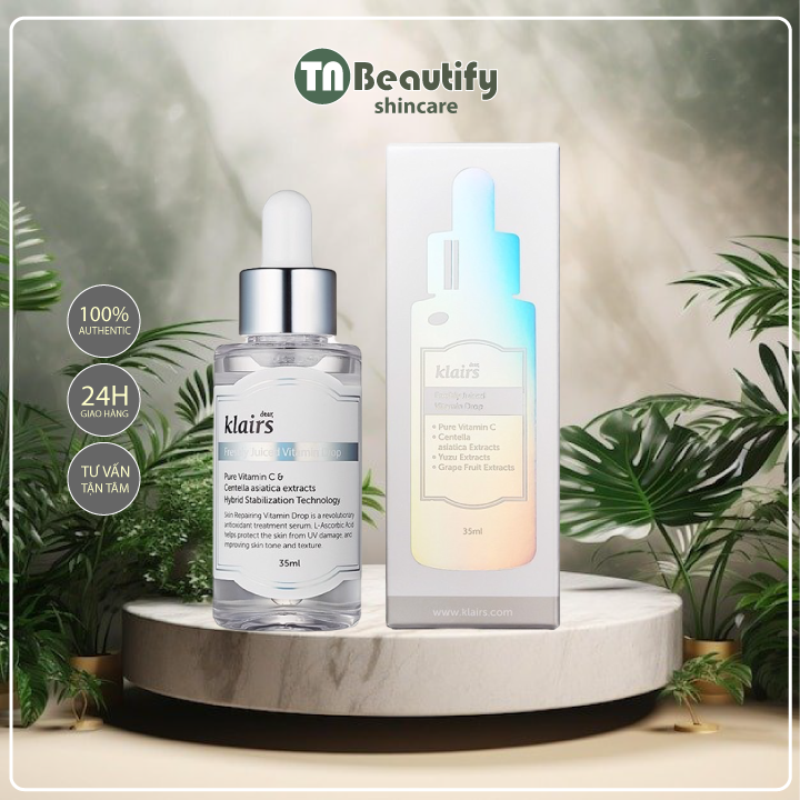 Tinh Chất Làm Sáng Da Klairs Vitamin C 35ml Freshly Juiced Vitamin Drop