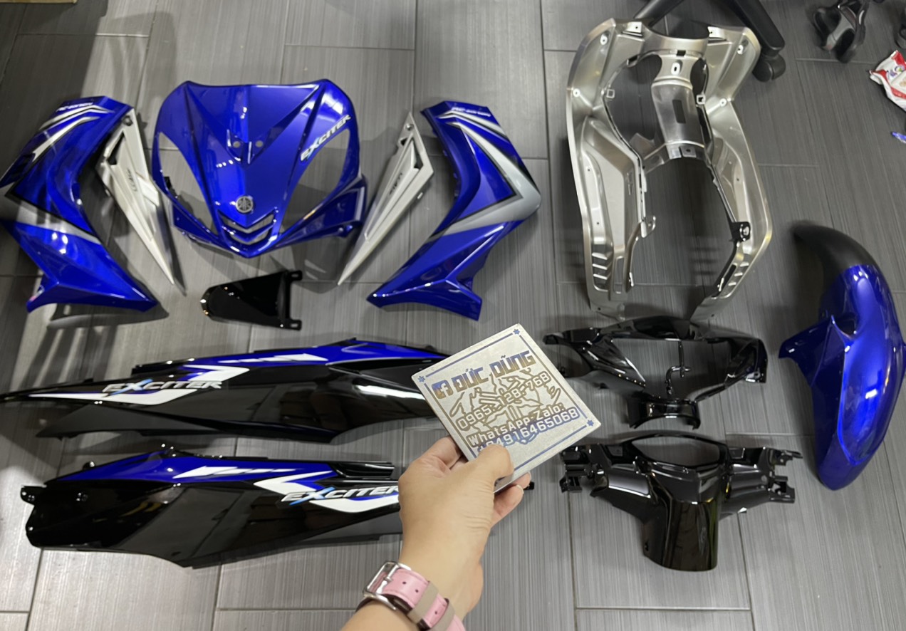 Dàn áo ex 2006-2010 xanh đen bạc lun tem