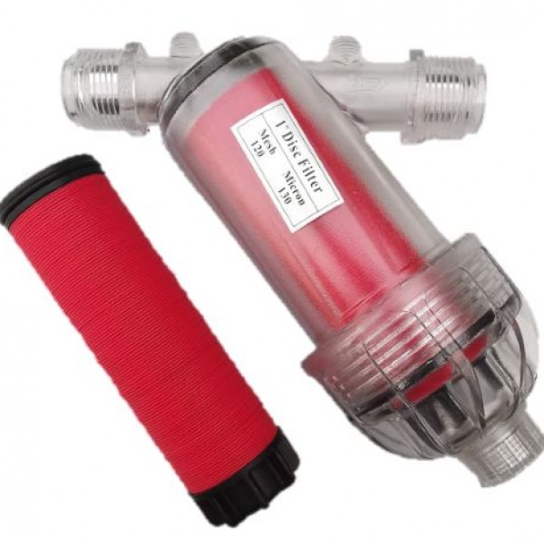 LỌC CẶN CHO BỒN NƯỚC GIA ĐÌNH LỌC Y34 TRONG SUỐT ĐĨA ĐỎ