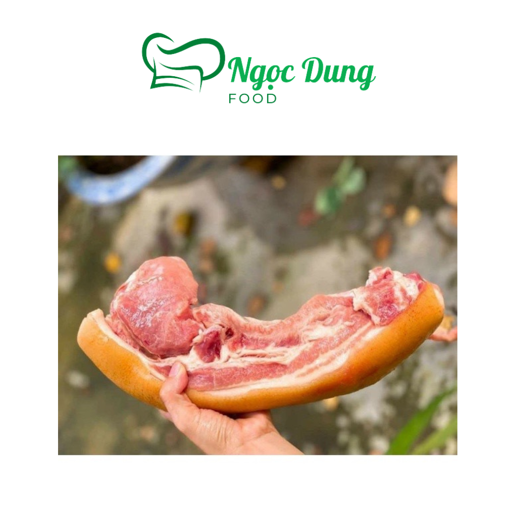 ￼Heo rừng cuộn lai tươi ba rọi túi 1kg