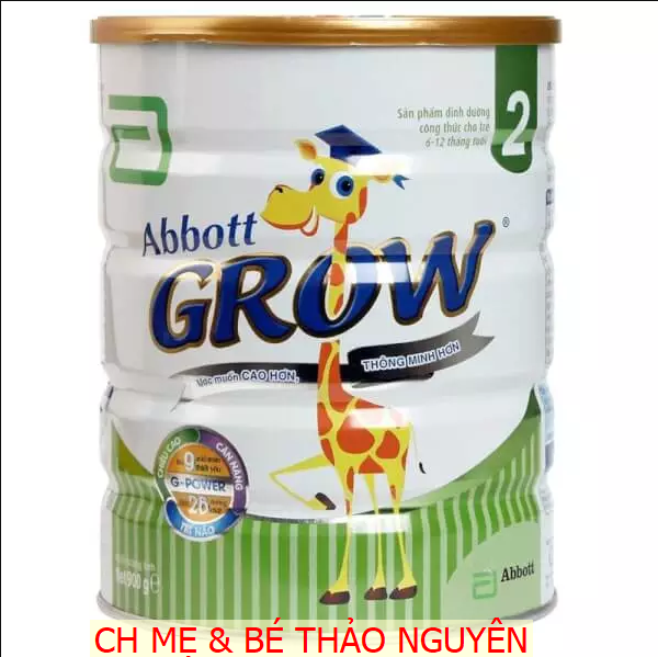 Sữa abbott grow 2 900g
