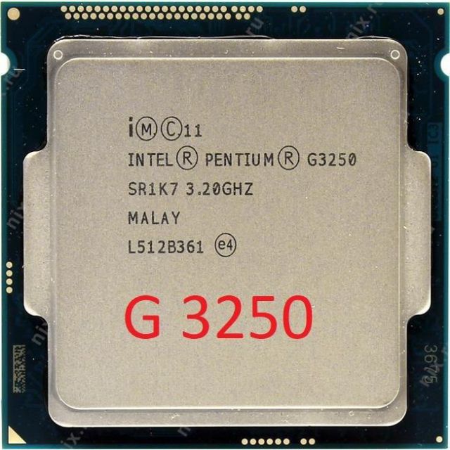 [Tặng kèm keo tản nhiệt] Chip CPU máy tính bàn Intel Pentum G3260, G3250, G3240, G3220