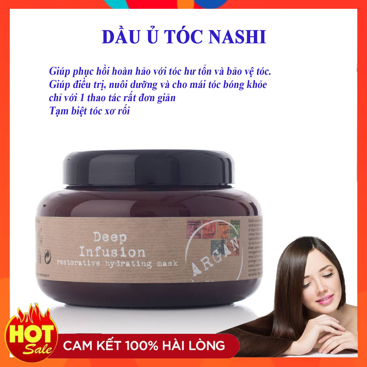Kem Ủ Tóc, Dầu Ủ Tóc, Ủ Tóc Nashi, Phục Hồi Tóc Hư Tổn. Dầu ủ tóc nuôi dưỡng vẻ đẹp cho tất cả các loại tóc nhờ hỗn hợp, tái tạo cẩu trúc và phục hồi tóc hư tổn,tăng cường độ đầy đặn và đàn hồi cho mái tóc, khôi phục nhanh chóng độ bóng sáng
