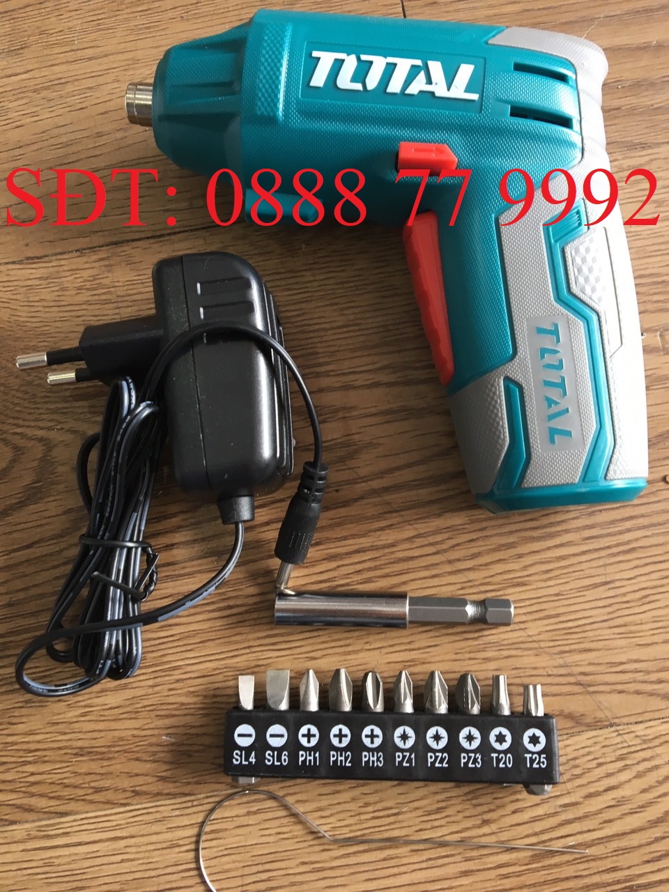 Máy siết vít dùng pinlithium 4v total tsdli0401