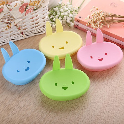 Hộp đựng xà phòng cục tai thỏ