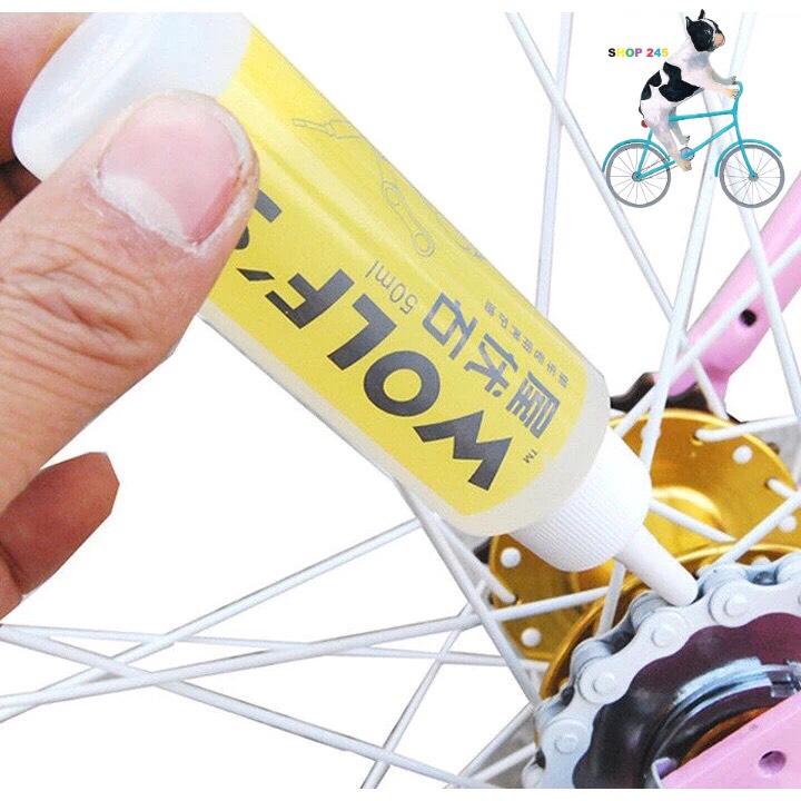 Dầu tra xích xe đạp wolf’s