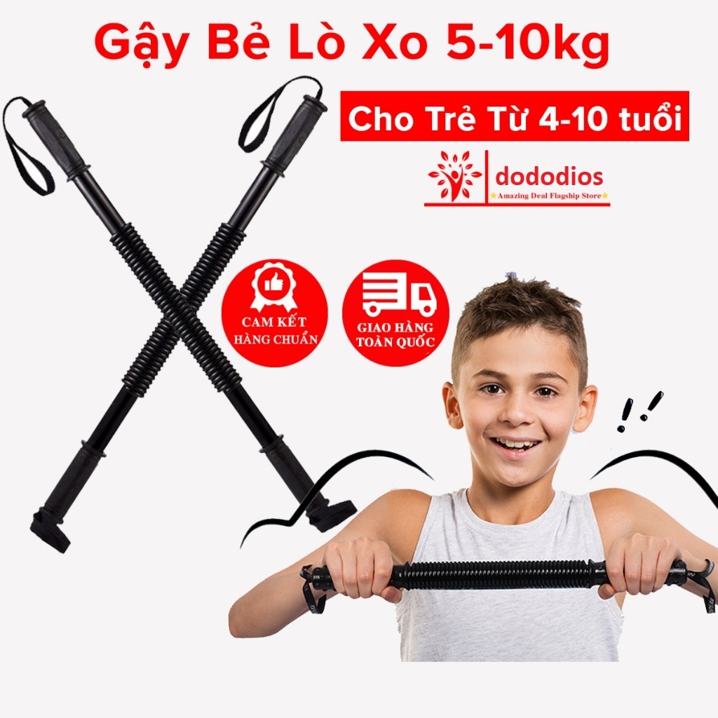 Gậy Bẻ Lò Xo 5kg Cho Trẻ Em Kháng Lực Từ 510kg Cho Các Bé Từ 510 Tuổi Tập Thể Thao Thể Dục Thanh Lò Xo 5kg 10kg dododios