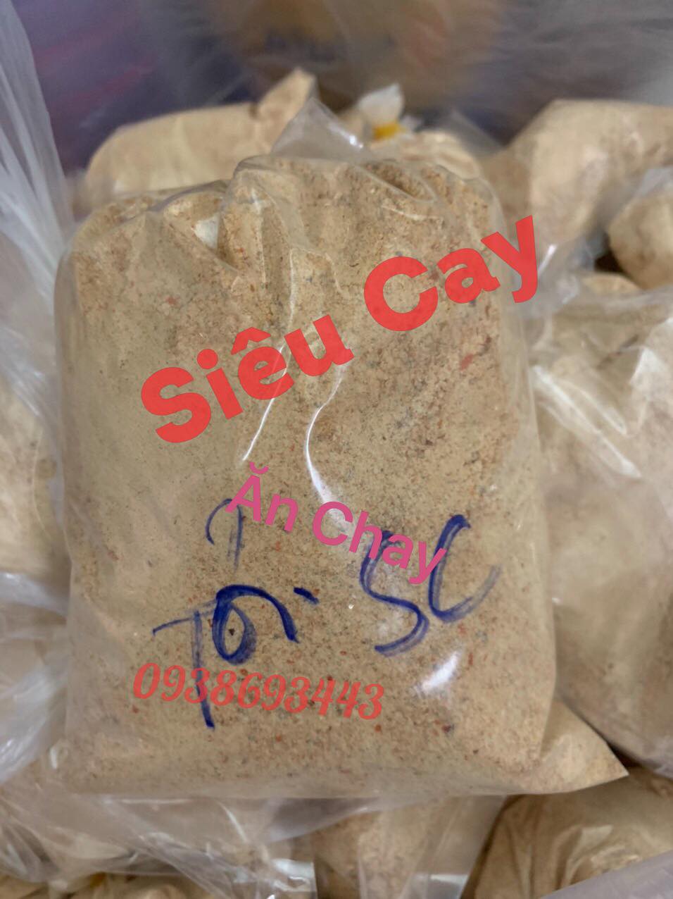 Muối tỏi bột siêu cay 500g loại 1