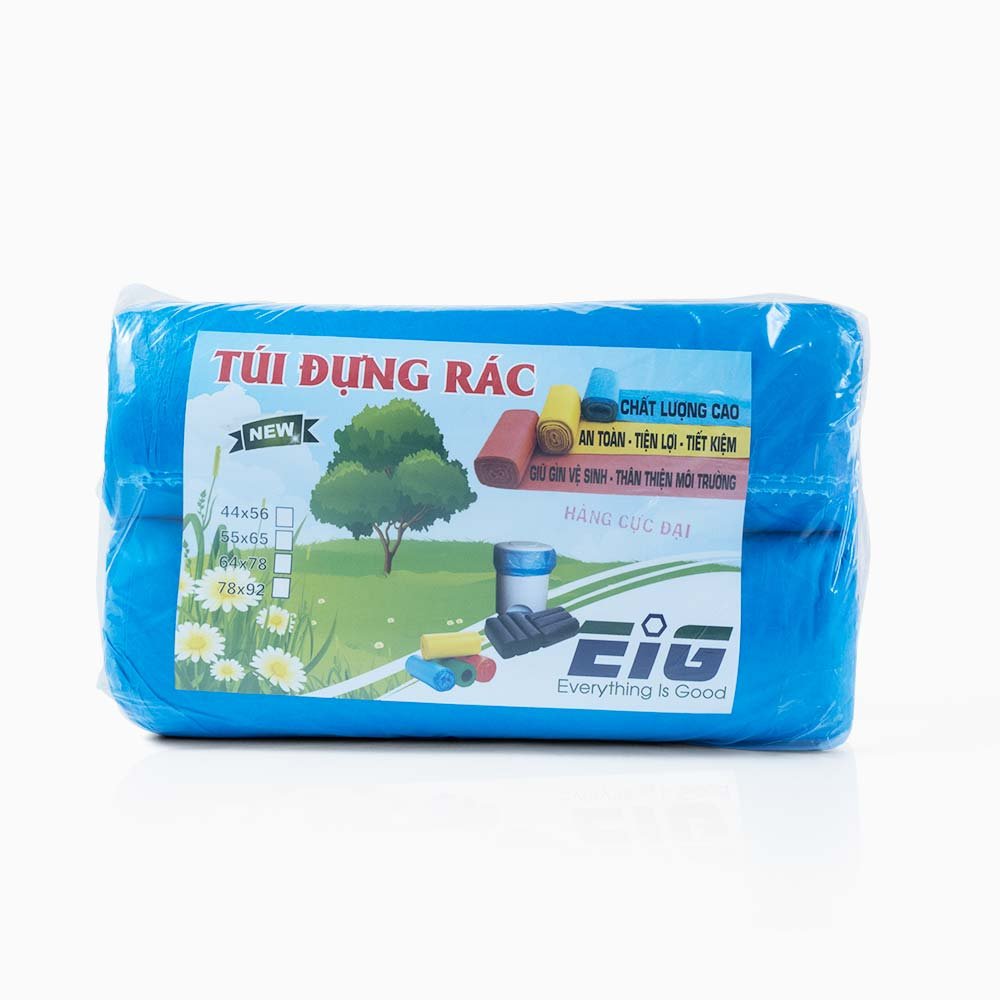 Túi rác tự phân hủy size cực đại 78x92cm - 1 túi 1kg