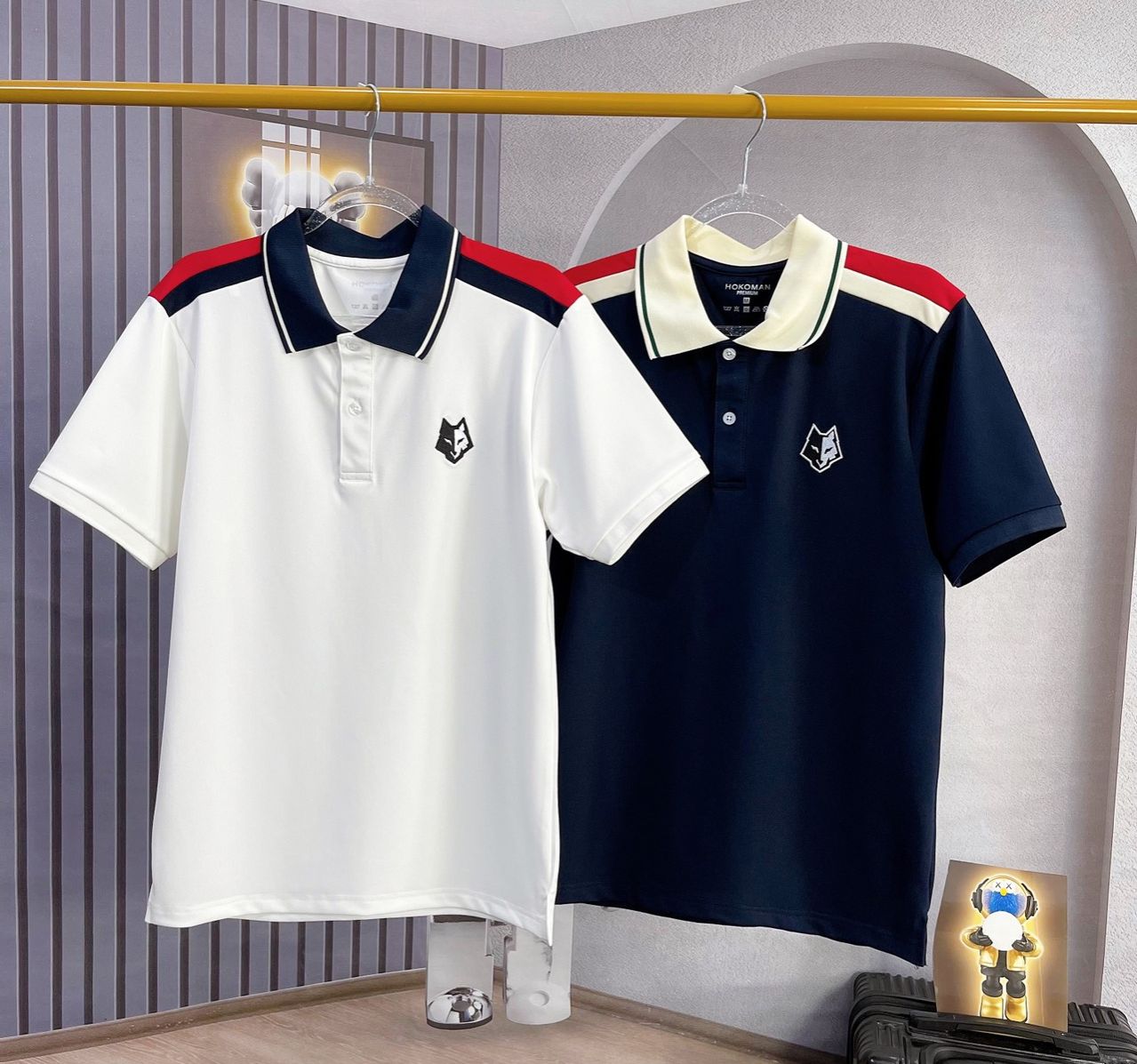 Áo polo nam thêu logo, chất vải cotton co gian 4 chiều thoải mái, dễ phối ML CLOTHINGS